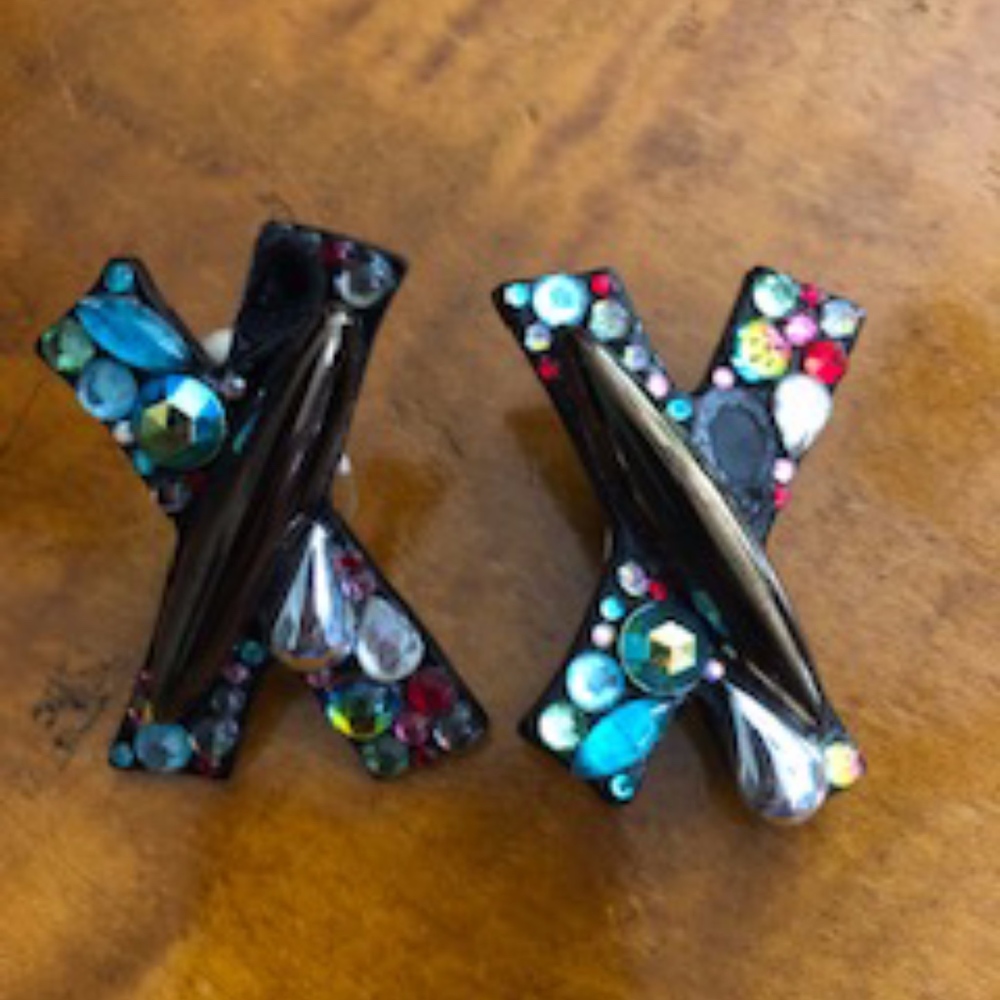 SIgned Clip on Earrings